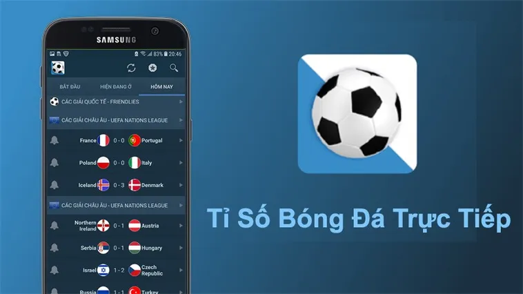 Hướng Dẫn Cách Theo Dõi Tỷ Số Bóng Đá Nhanh Nhất