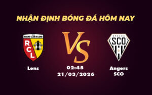 lens angers sco 21 03 ligue 1